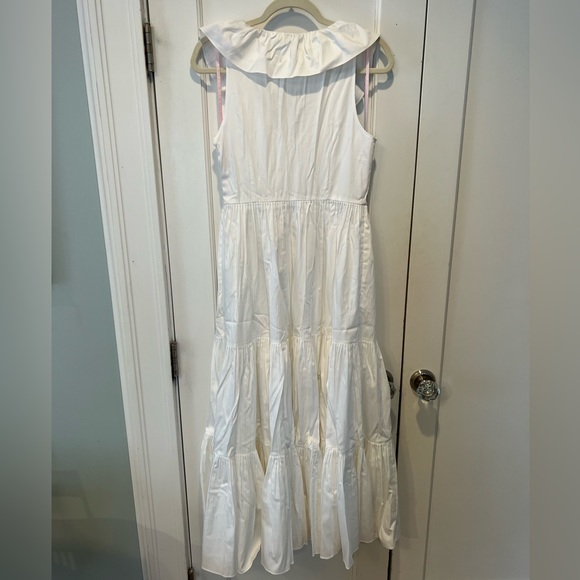 kate spade new york Ruffled Neck Poplin Dress - Picture 11 of 16